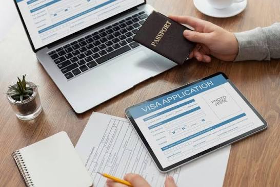 Passport and visa application documents